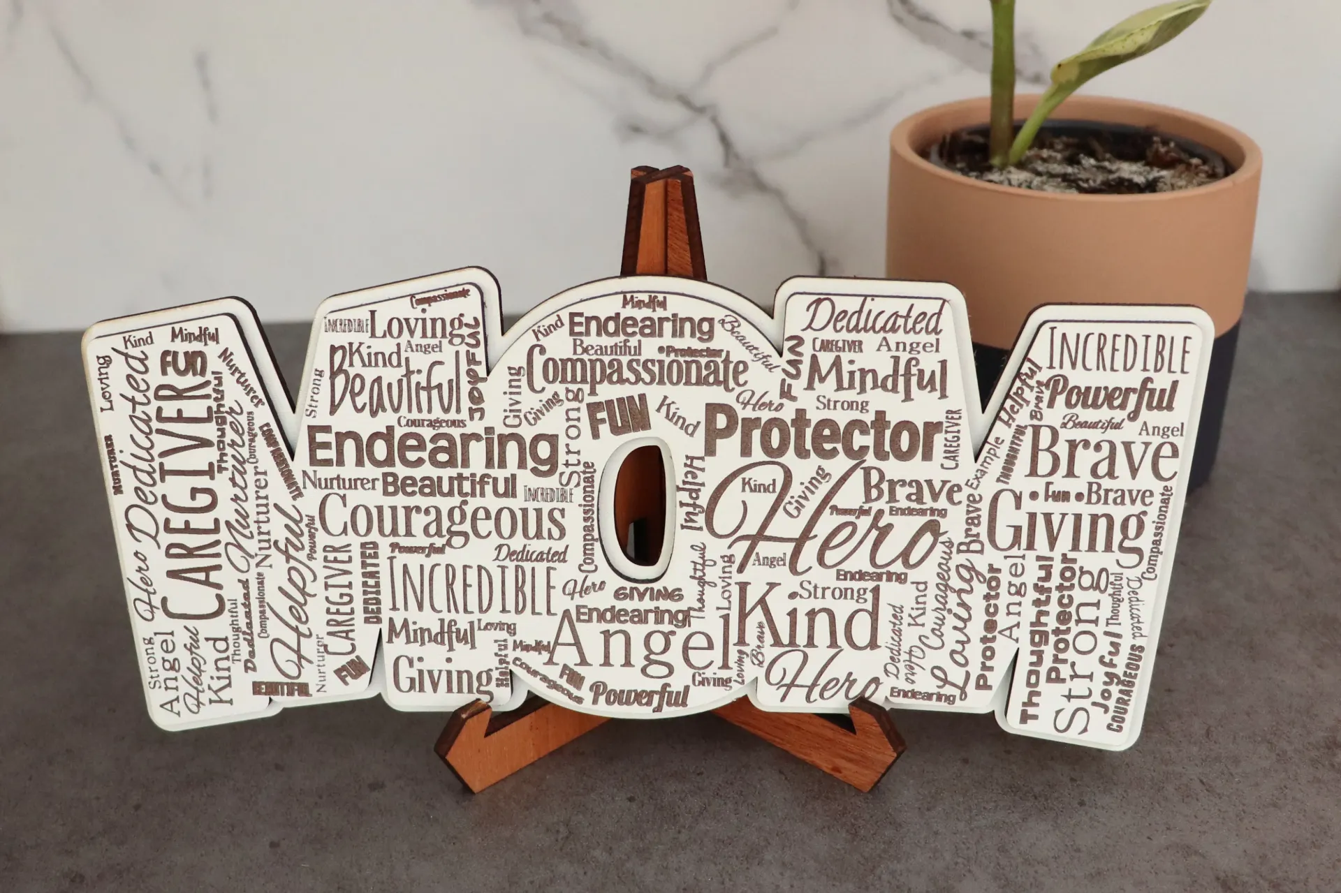 Mom Word Art