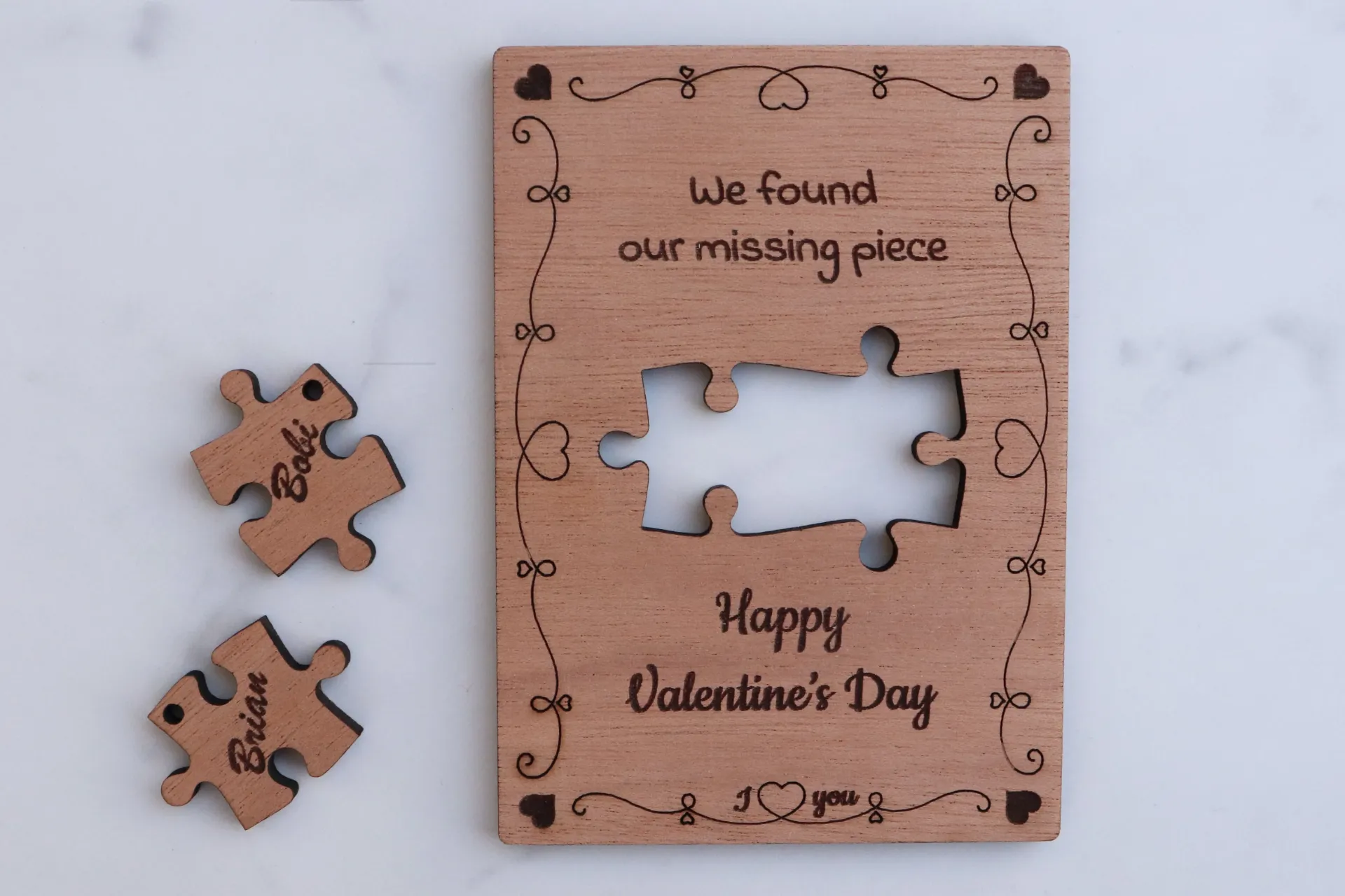 Puzzle Piece Keychain